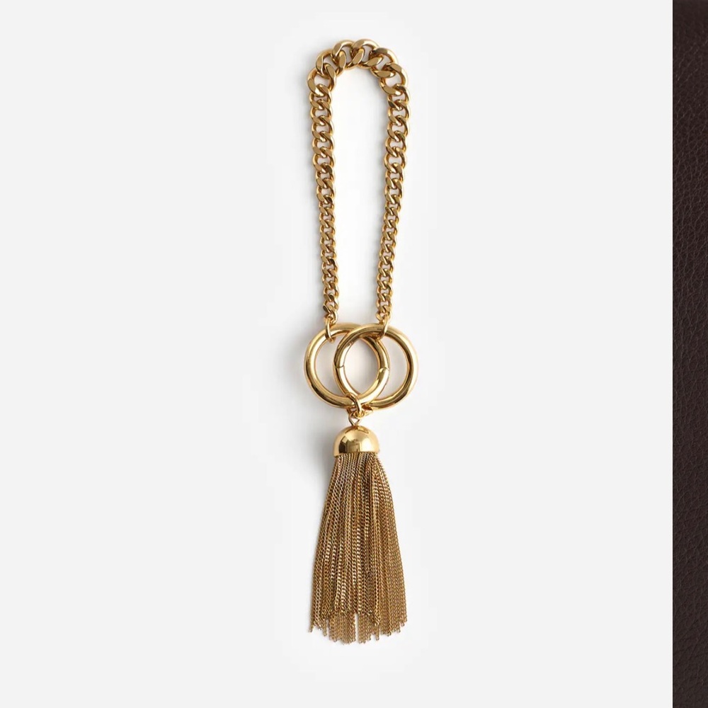 Madewell Chain Tassel Bag Charm